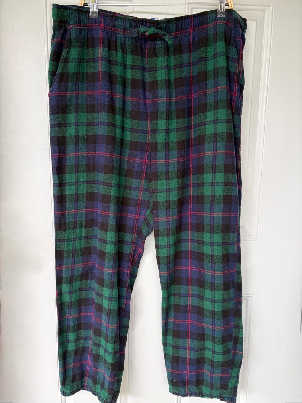 •Old Navy• Green/Navy Tartan Plaid Flannel Pajama/Lounge Pants - Size XXL